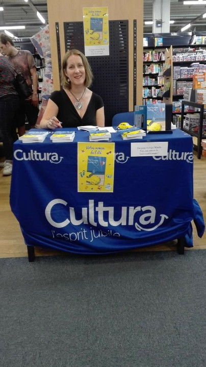 A la rencontre des lecteurs au magasin Cultura - une belle expérience à Cultura Valence