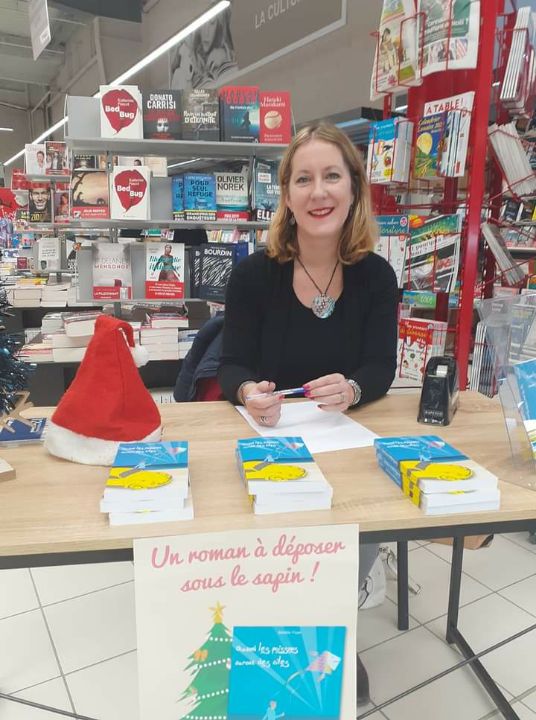 Séance de dédicace pour Noël : Intermarché Soyons